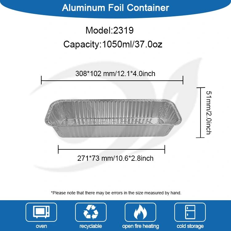 Thùng nướng hình chữ nhật nướng bằng bạc