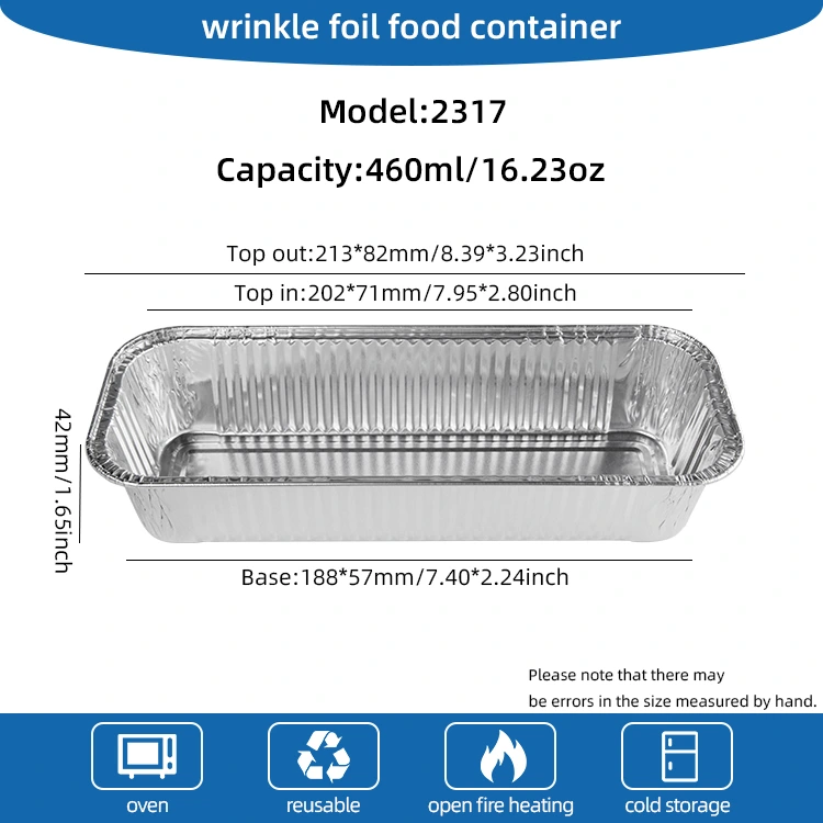 Thùng đựng nhôm hình chữ nhật hình chữ nhật