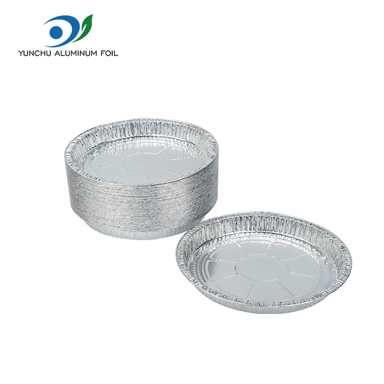 7-9 inch pizza pan silver bằng nhôm hộp đựng
