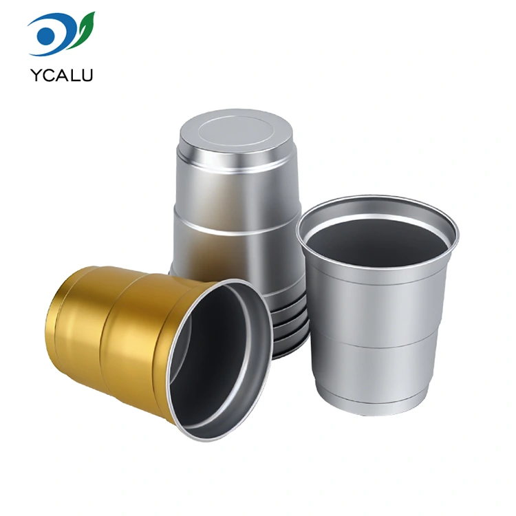 Cốc uống nước bằng nhôm lạnh dùng một lần 9oz