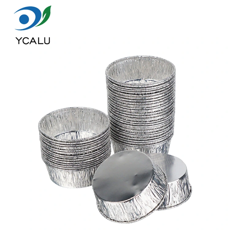 Khay nướng bánh dùng một lần Hộp đựng thực phẩm bằng nhôm bạc