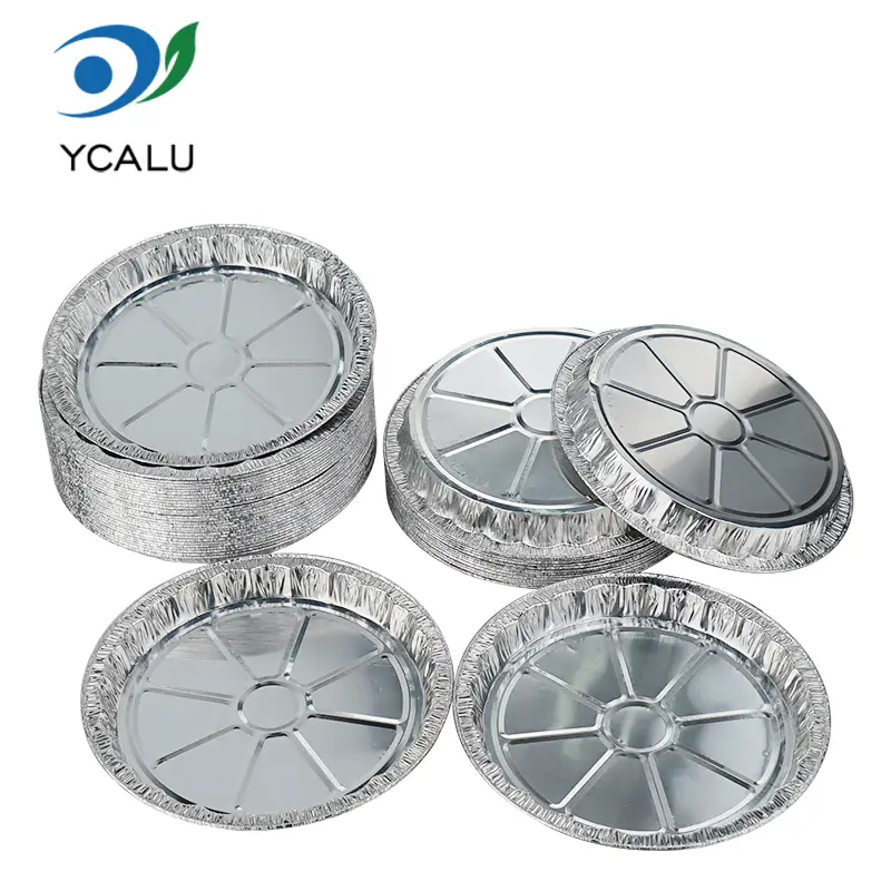 Hộp đựng giấy nhôm bạc Pizza Pan dùng một lần