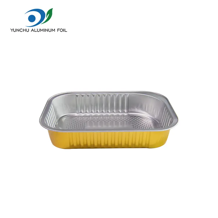 Hộp đựng nhôm ăn hình chữ nhật dùng một lần