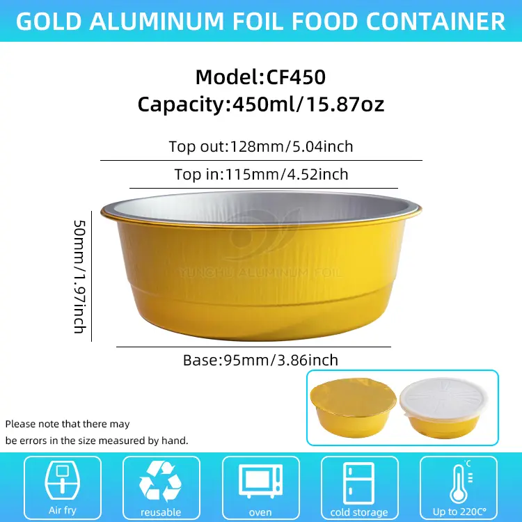 Viên chứa bằng nhôm bằng nhôm được niêm phong bằng cách dùng một lần