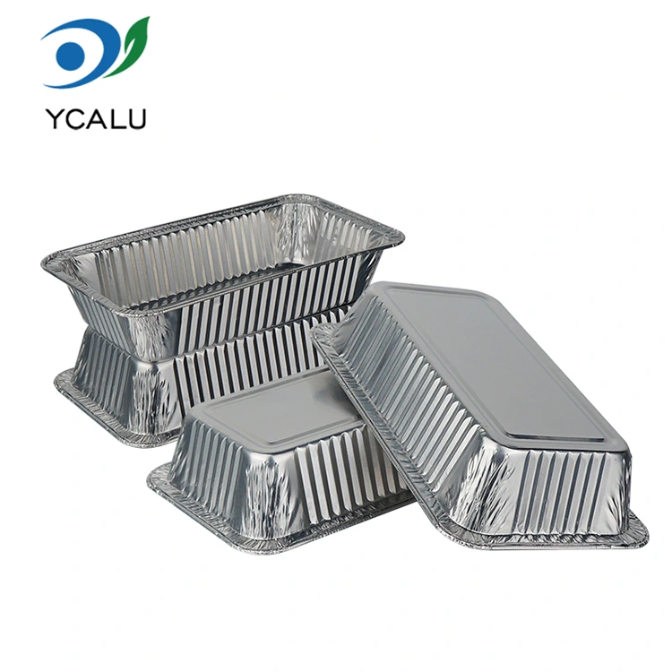 Lò nướng bạc dùng một lần Nồi chiên không khí bằng nhôm bạc Hộp đựng thực phẩm