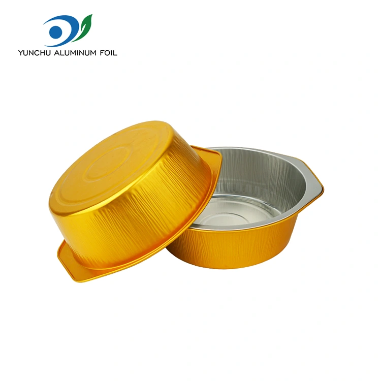 Hộp đựng bằng nhôm định hình đặc biệt dùng một lần cho bao bì thực phẩm
