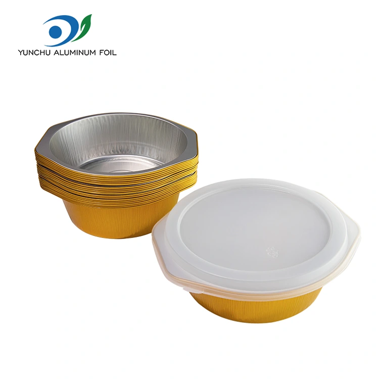 Hộp đựng bằng nhôm định hình đặc biệt dùng một lần cho bao bì thực phẩm