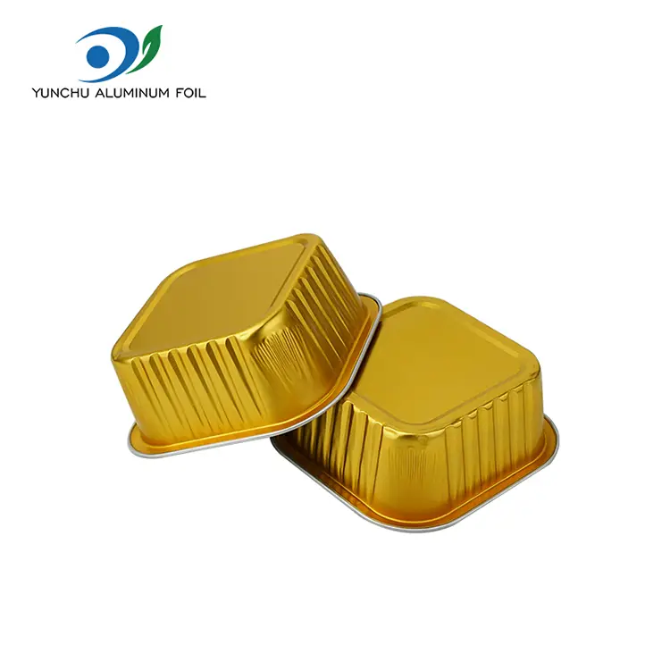 Cốc nướng bánh hình vuông dùng một lần