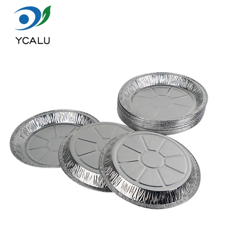 Lò nướng không khí thân thiện với môi trường Hộp đựng thức ăn bằng nhôm bạc