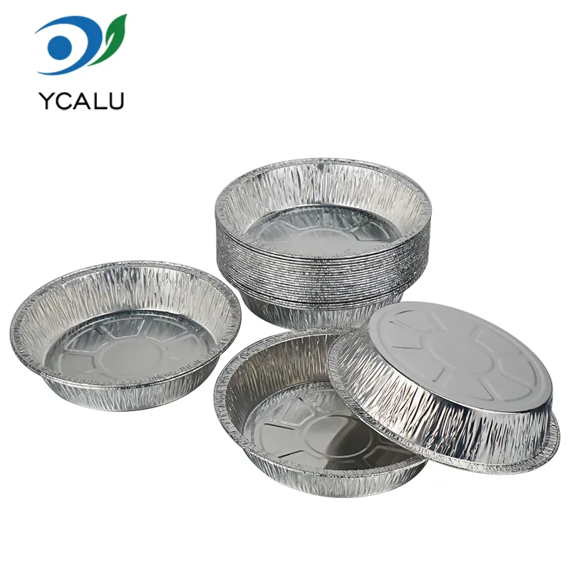 Hộp đựng giấy nhôm bạc dùng một lần để nướng Hộp đựng giấy nhôm bạc dùng một lần để nướng