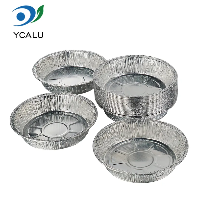 Hộp đựng giấy nhôm bạc dùng một lần để nướng