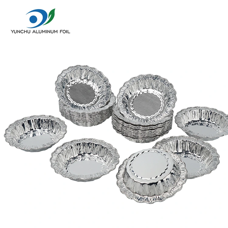 Bánh nướng ren tròn Hộp đựng bằng nhôm bạc