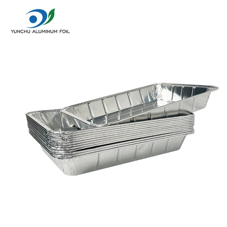 Cá nướng lớn takeaway bạc nhôm hộp đựng lá nhôm