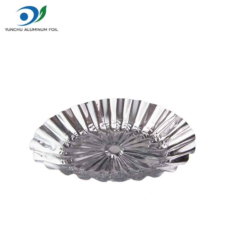 Bánh trứng ren hình bầu dục Tart Bạc Bạc Viên chứa thực phẩm