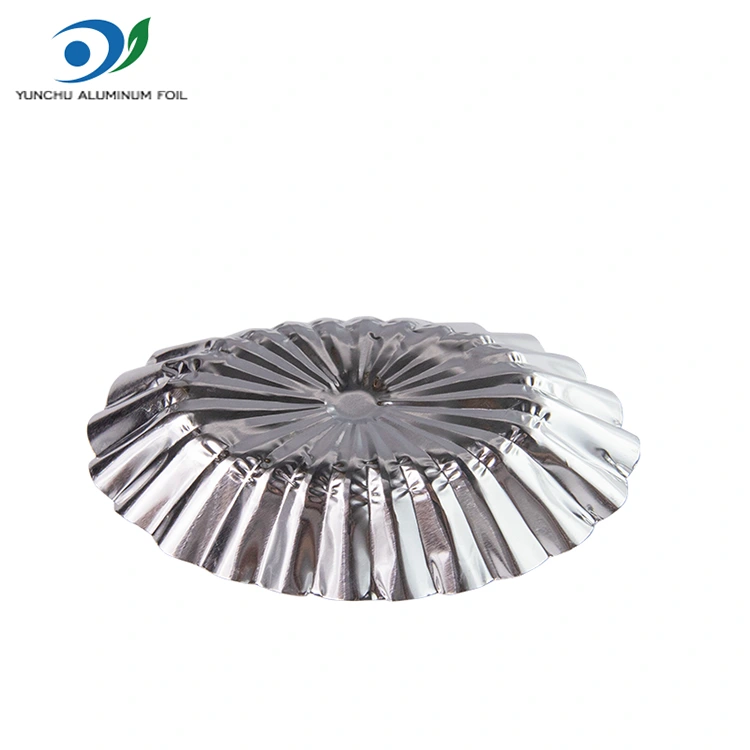 Bánh trứng ren hình bầu dục Tart Bạc Bạc Viên chứa thực phẩm