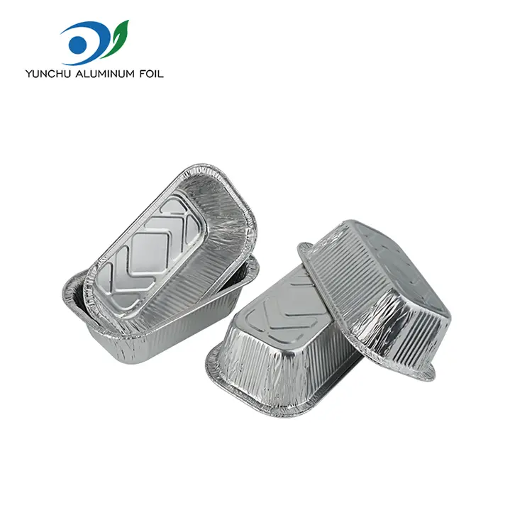 Bình đựng không khí vuông phục vụ hộp đựng nhôm bạc