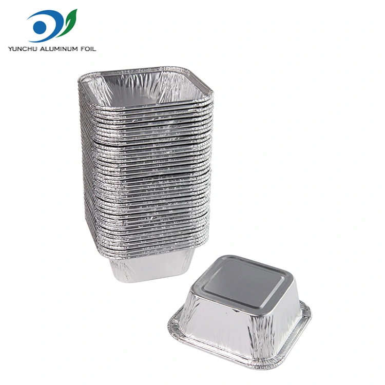 Hộp đựng giấy nhôm bằng không khí vuông không khí