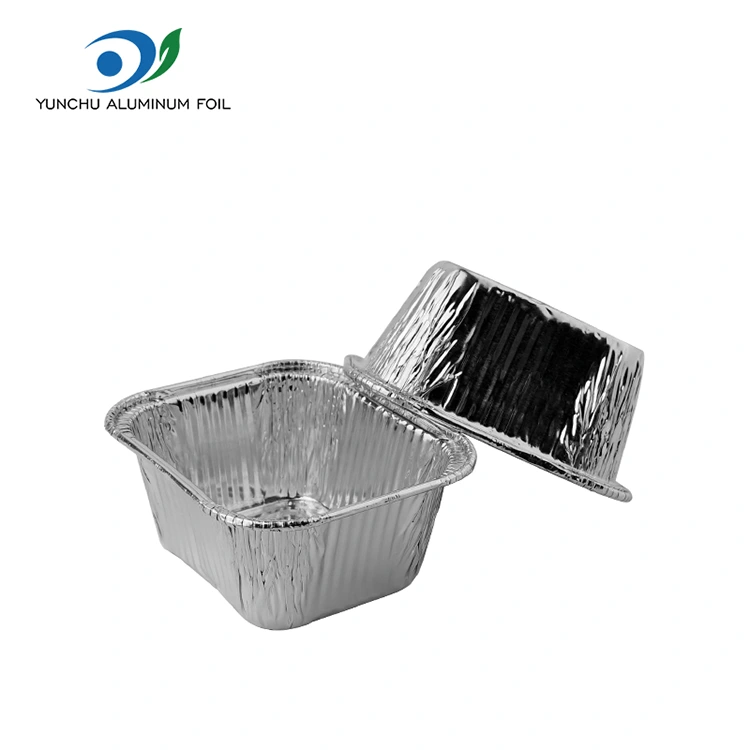 Tấm nướng vuông không khí chiên thùng nhôm lá nhôm