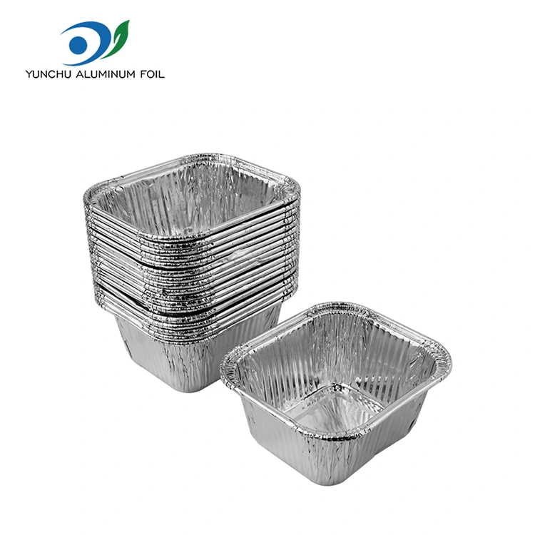 Tấm nướng vuông không khí chiên thùng nhôm lá nhôm